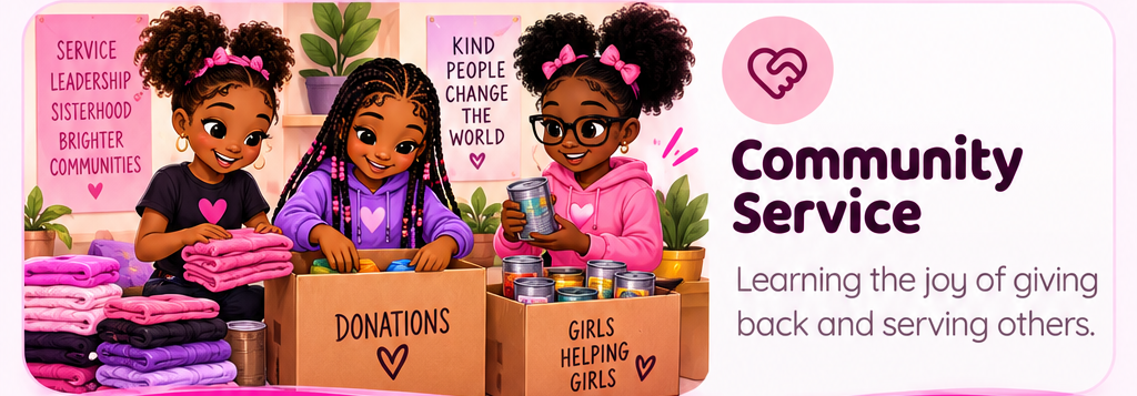 Community Service — Learning the joy of giving back and serving others.