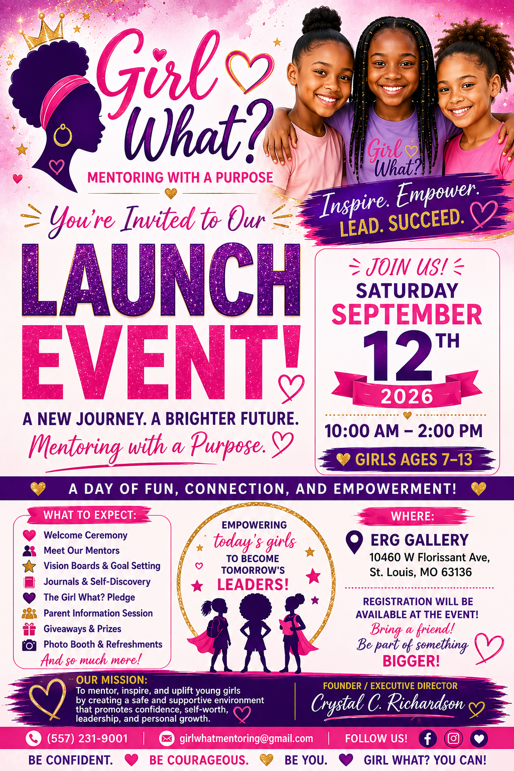 Girl, What? Official Launch Day!