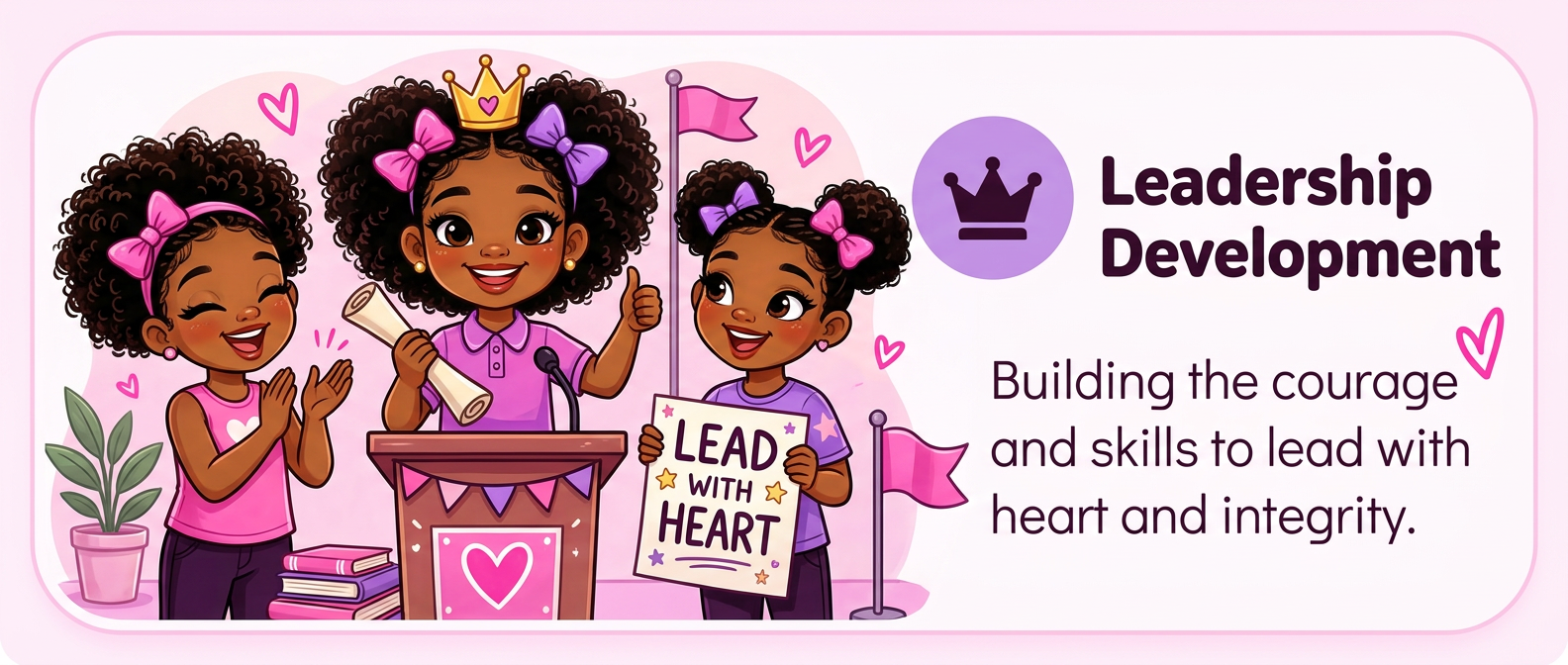 Leadership Development — Building the courage and skills to lead with heart and integrity.